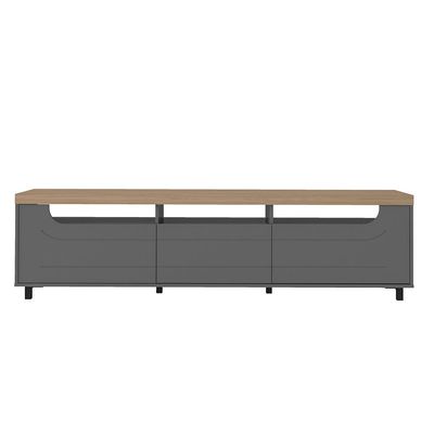 Rack para TV até 85 2 Portas 1 Gaveta Artely Mercury Carvlh / Grafit