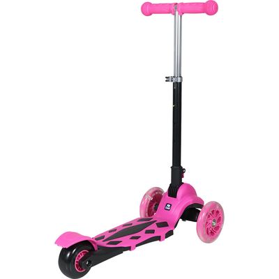 Patinete Infantil Regulável UltraSpeed Rosa Bel Único