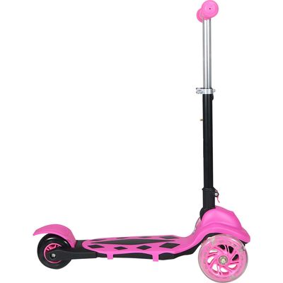 Patinete Infantil Regulável UltraSpeed Rosa Bel Único