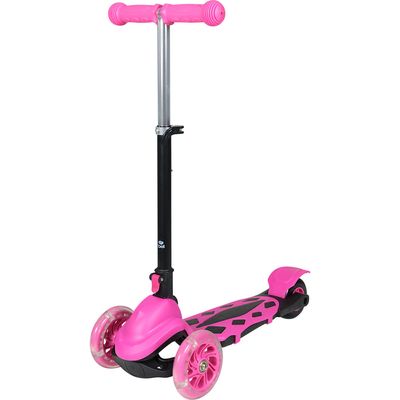 Patinete Infantil Regulável UltraSpeed Rosa Bel Único