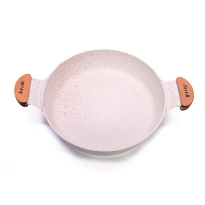 Frigideira Branca Antiaderente Marmorizada Javali AM 30cm