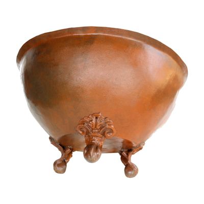 Lenheiro Lareira Braseiro Marrom Externa Ferro Jardim 107cm