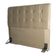 Cabeceira para Cama de Casal Hellen Zeus com Revestimento Platinum - 140cm de largura Bege
