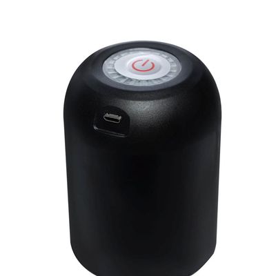 Bomba Elétrica para Galão de Água Lyor em Aço Inox e Plástico Branco e Preto Branco e Preto