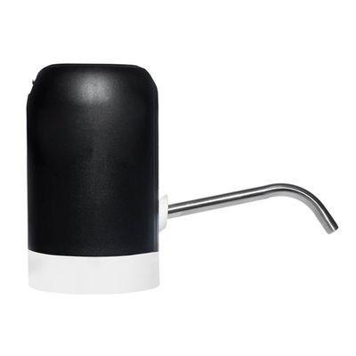 Bomba Elétrica para Galão de Água Lyor em Aço Inox e Plástico Branco e Preto Branco e Preto