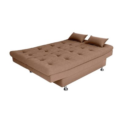 Sofá Cama Salomé Matrix Marrom