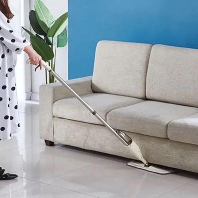 Mop Spray Giratório Limpeza Vassoura Flash Mágico Rodo Esfregão Flat Refil Lavável Borrifa Limpa E Seca Powermaid