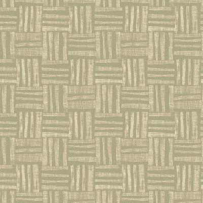 Papel de Parede Tissé Geométrico Verde 25422