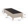 Base Box Queen Size Umaflex Milão Bipartida com Revestimento em Malha 26x78x198cm Bege Bege