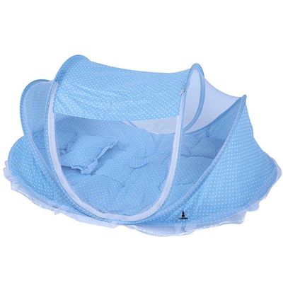 Berço Bebê Portátil Tenda Mosquiteiro Cama 3 Peças Menino Lorben