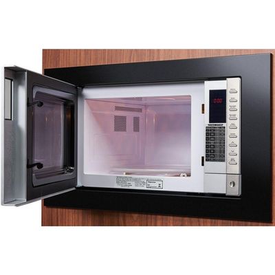 Micro-ondas Fischer Fit Line Embutir 25L Moldura Preto Preto 127V