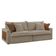Sofá Dallas Veludo Dois Módulos De 120cm B15 Meu Sofá Online B002 Veludo Capuccino
