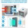 Mini Ar Condicionado Climatizador Humidificador Portátil Arctic Air Cooler 3 Velocidades