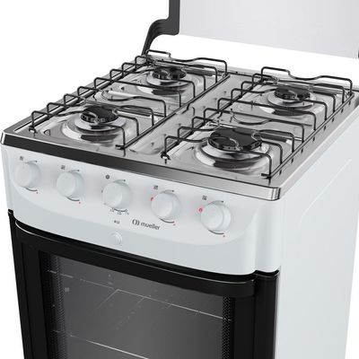 Fogão Mueller 4 Bocas Branco Automático Mfi4bb Branco