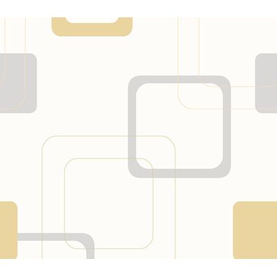Papel de Parede Oba Quadrados OB70502R Tam. 4m² Papel de Parede Oba Quadrados OB70502R