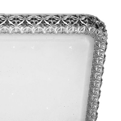 Plafon Sindora Dcx00335 12w Led Bivolt Branco - Transparente 6000k Luz Branca