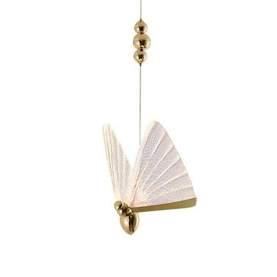 Lustre Pendente Sindora Qd05101 Dourado Led Bivolt
