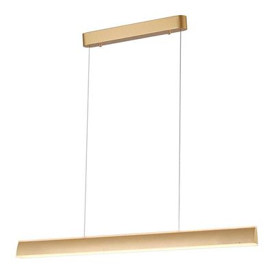 Lustre Pendente Sindora Dcd03015 Dourado Led Bivolt