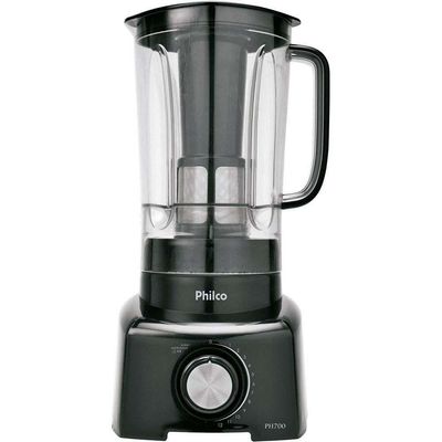 Liquidificador Philco Com Filtro 12 Velocidades + Pulsar/autolimpeza 2 Litros - Ph900 Preto 220 V