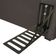 Cabeceira para Cama de Casal Hellen Zeus com Revestimento Platinum - 140cm de largura Marrom