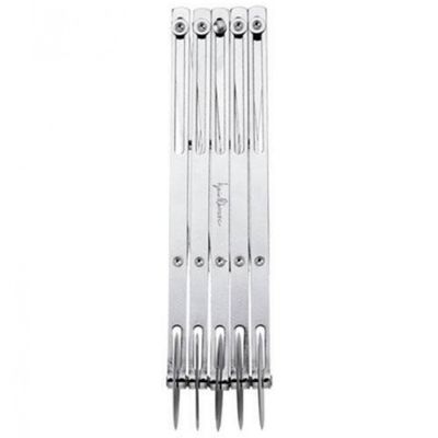 Carretilha Expansível 5 Lâminas Inox Massari Ghidini Inox