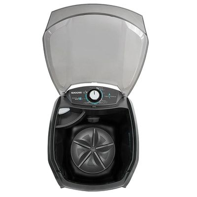 Tanquinho Lavamax Eco 15kg Preta Suggar Preto 110V