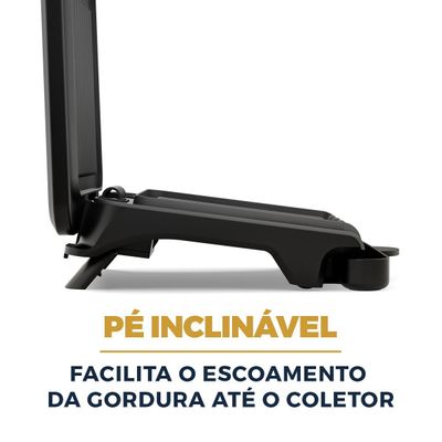 Grill Britânia 750W 2 Sanduiches Chapas Antiaderentes BGR12A 127V