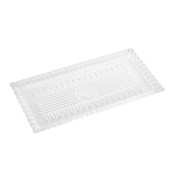 Travessa Retangular Queen Wolff Cristal Branco