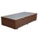 Cama Box Baú Solteiro Sintético Sereneprime Marrom 88x188x44