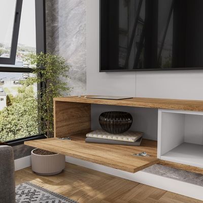 Suporte Tv 50 Polegadas Arpoador Cinamomo Off-white