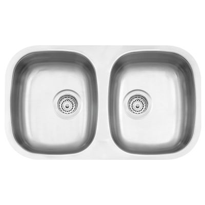 Cuba Tramontina Isis 2C 34 BL em Aço Inox Acetinado 72 x 40 cm Prime com Válvulas 94030103