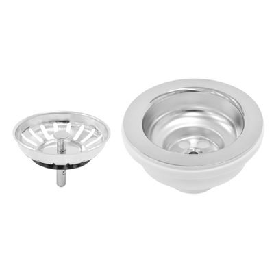 Cuba n.0 Tramontina Lavínia 40 BL Prime em Aço Inox Alto Brilho 40 x 34 x 17 cm com Válvula 94020202