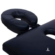 Maca Portátil Lorben Dobrável Estética Madeira Regulável Preto