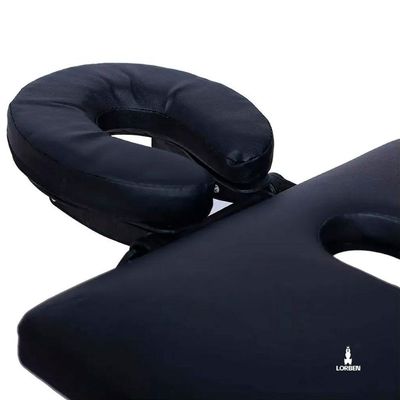 Maca Portátil Lorben Dobrável Estética Madeira Regulável Preto