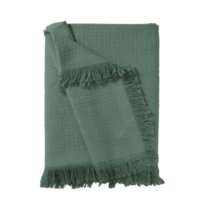 Manta Sofá Marrocos Liso 150x210cm Verde Dohler