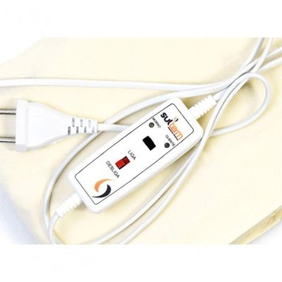 Lençol Térmico Elétrico Solteiro 220v 02 Temperaturas Sulterm Certificado Inmetro Unico Garantia 3 Anos