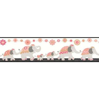 Faixa De Parede Waverly Kids Follow The Leader Wk6897bd