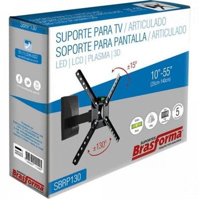 Suporte Para Tv Movel 10 A 55 Sbrp130 Brasforma [f002]