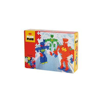 Jogo de Montar - Big Basic Peças Maiores - 50 pecas Robots - Peças Sortidas - 3215 - Plusplus