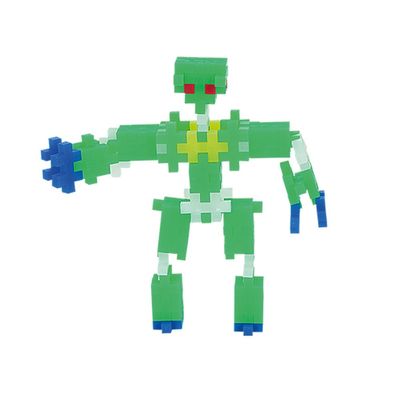 Jogo de Montar - Big Basic Peças Maiores - 50 pecas Robots - Peças Sortidas - 3215 - Plusplus