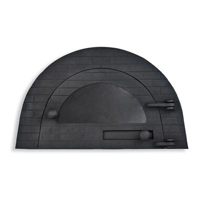 Porta Forno Ferro Igloo Com Vidro Libaneza 24,5x38,5cm