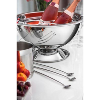 Colher Tramontina Utility para Coquetel em Aço Inox 33 cm