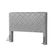 Cabeceira Cama Box Queen 1,60m Estofada Capri Linho Cinza