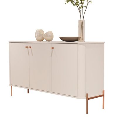 Aparador Baton Rouge Off White Bronze