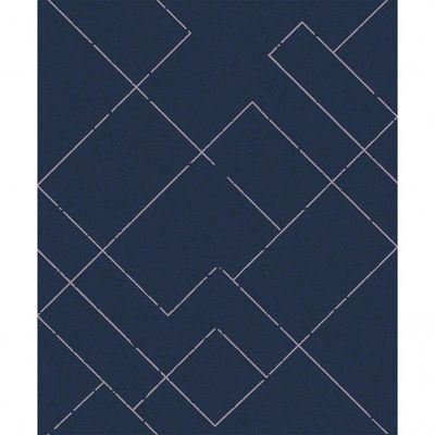 Papel De Parede Modern Maison Linhas Geométricas Mm558605 - Rolo 10m X 0,52m