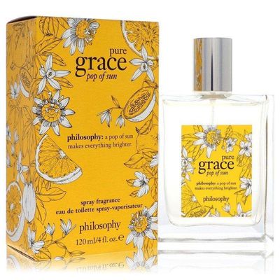 Perfume Feminino Pure Grace Pop Of Sun Philosophy Eau De Toilette 125 Ml