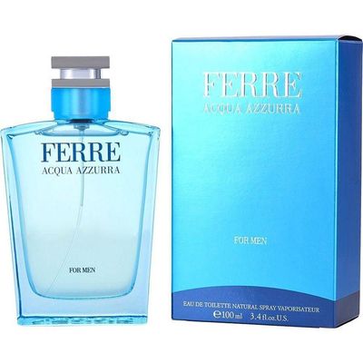 Perfume Masculino Gianfranco Ferre Acqua Azzurra Edt Spray 100 Ml