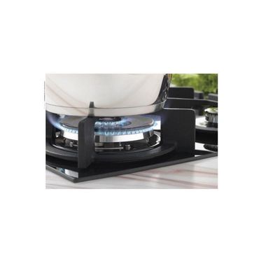 Cooktop Gás 4 Bocas Tripla Chama Mesa Vidro Infinity Fischer Preto Bivolt
