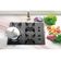 Cooktop Gás 4 Bocas Tripla Chama Mesa Vidro Infinity Fischer Preto Bivolt