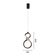 Lustre Pendente Sindora Dcd03255 Preto Led Bivolt